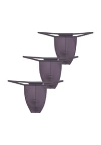 HOM - G-String Plumes - anthrazit