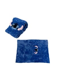 Disney - Disney Lilo & Stitch 2-in-1 Kissen und Decke für Kinder 100 × 150 cm - 