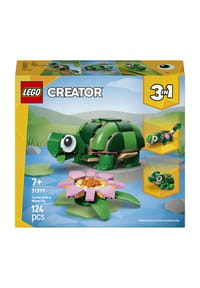 LEGO® - Creator 3-in-1 - 31377 Schildkröte mit Seerose - 