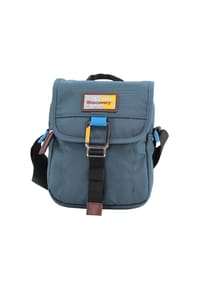 Discovery - Schultertasche Icon Hergestellt aus dem rPet Polyester-Material - petrol blue