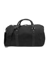 WILD LIFE - Reisetasche Hunterleder, für Damen und Herren - schwarz