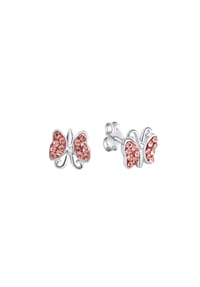 zeeme KIDS - Ohrringe 925/- Sterling Silber 28 Kristall - weiß