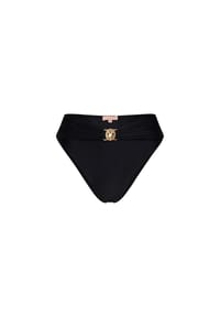 MODA MINX - Bikinihose Amour mit hochgeschnittenem Bund - Black