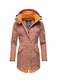 MARIKOO® - Übergangsjacke Soulinaa - Amber Yellow