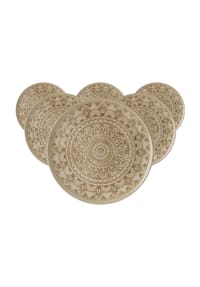 Ritzenhoff & Breker Platzteller Rimini ø 32 cm 6er Set beige - RIMINI - beige