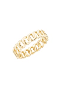 Luigi Merano® - Ring mit Panzerketten-Design, Gold 375 - gold