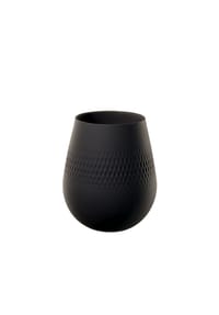 Villeroy & Boch Vase Manufacture Collier 14 cm - MANUFACTURE COLLIER - schwarz