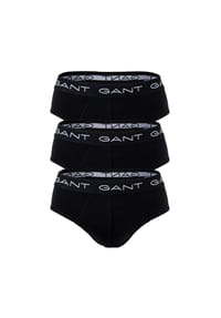 GANT - Herren Slips, 3er Pack - Brief 3-Pack, Slim Fit, Logo, Stretch Cotton, uni - Blau