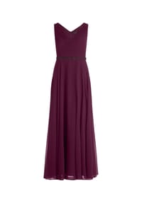 Vera Mont - Abendkleid mit Plissee - Dark Emerald