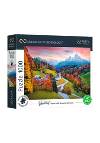 Trefl - Puzzle UFT Wanderlust: Alpenidylle, Bayern, 1000 Teile, 68.3 x 48 cm - 