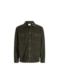 JACK & JONES - Jacke Perfect Cordjacke - dunkelgrün