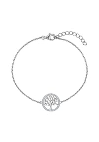 Rafaela Donata - Damen Armband aus 925/- Sterling Silber in Silber mit Zirkonia - silber
