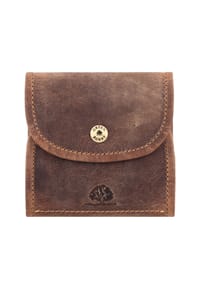 GREEN BURRY Vintage - Vintage Jagd-Patronentasche Leder 11 cm - brown