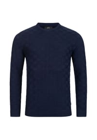JEFF - Strickpullover Brembilla - Black