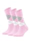 Burlington Herren Socken 3er Pack - Blackpool, Baumwolle, Streifen, Logo, One Size Bild 1