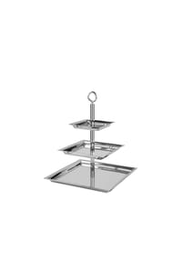 Fink Living 3er Etagere NAGANO - NAGANO - silber