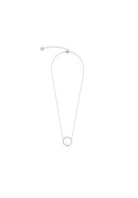COEUR DE LION - Halskette Sparkling Circle - Kristall-Silber
