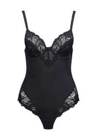 DESIRéE - Body "Silvia", Schleife, Spitze, für Damen - BLACK