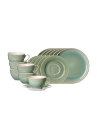 Ritzenhoff & Breker Kaffeeservice Borneo 18er Set grün - BORNEO - grün