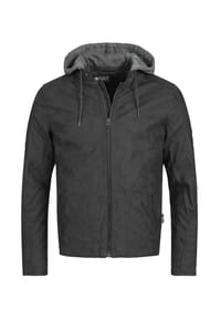 INDICODE - Kunstlederjacke Miguel - Black