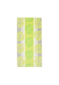 Cawö Handtücher Noblesse Cashmere Jacquard 1057 kiwi - 45 - CASHMERE - grün