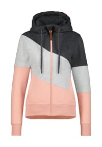 ALIFE AND KICKIN® - SteffiAK A Sweatjacket - mahagonium melange