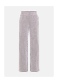 olsen - Hose aus Seersucker-Qualität mit elastischem Bund - 50003 KHAKI