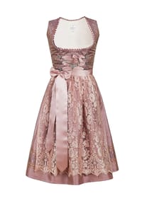 EDELNICE - Midi Dirndl 2-teilig Madeleine - rose