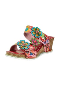 LAURA VITA® - Leder Pantoletten - Multi