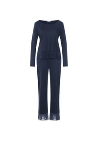 HANRO - Pyjama Azelia NW - deep navy