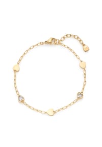 LEONARDO - Damen Armband "Christie", Edelstahl - GOLD