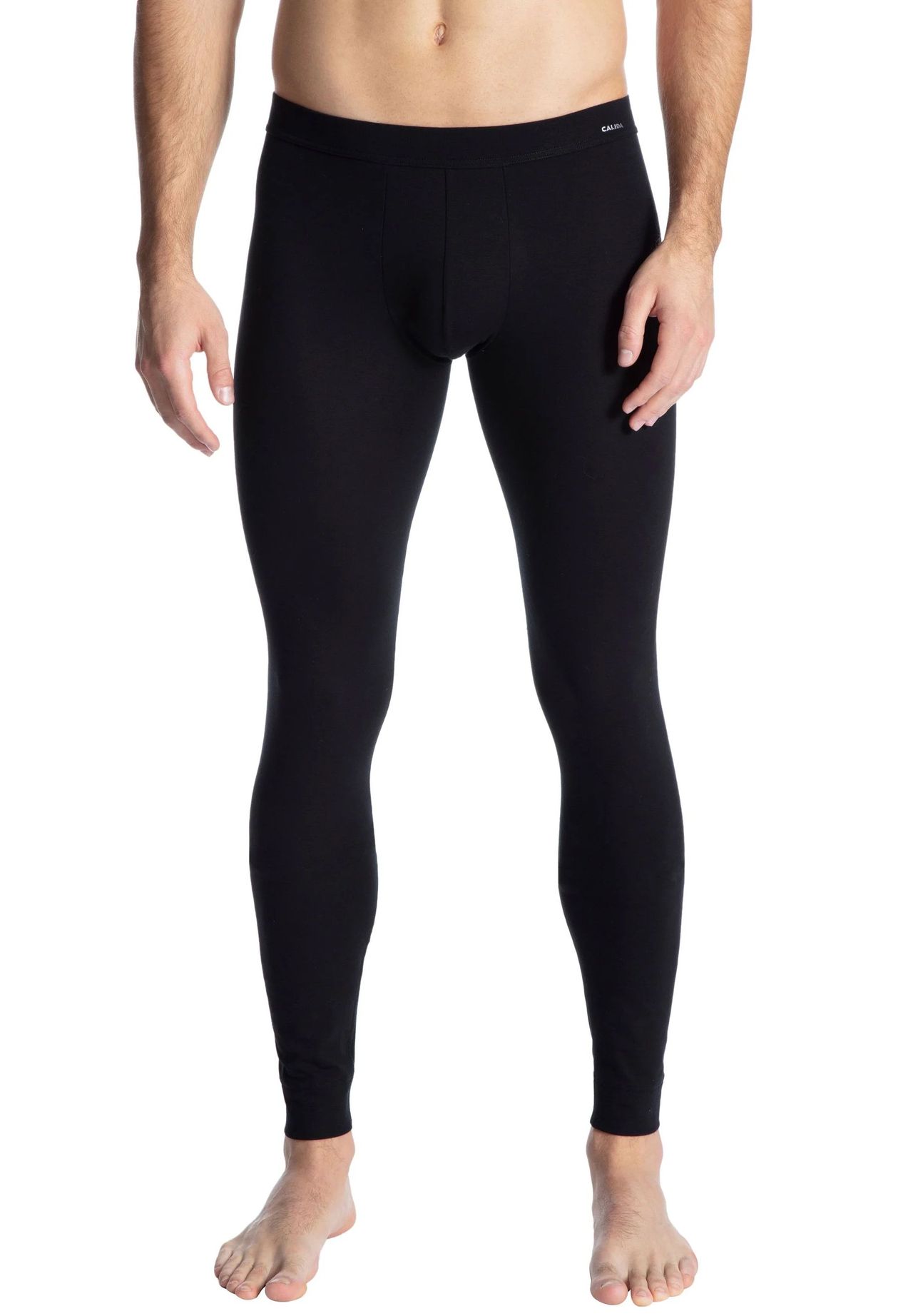 Calida Cotton Code Longpant, Komfortbund, FüR Herren, Schwarz, M