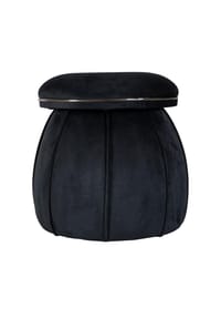 Kayoom - Hocker Corin 125 - schwarz - graphit
