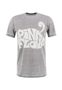 RE:COVERED - T-Shirt Pink Floyd Animals 1972 Logo im zeitlosen Design - Grey
