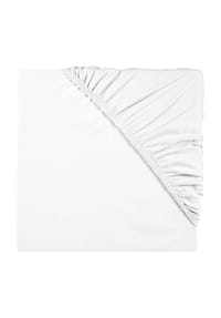 GALERIA home - Jersey-Topper-Spannlaken - GRAU