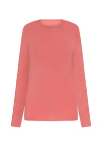 JOCKEY® - Schlafanzug-Oberteil Essentials, Langarm, für Damen - 683 CORAL PINK