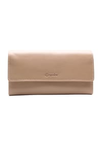 Esquire - Langbörse, Leder, uni, für Damen - TAUPE