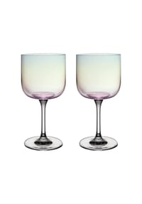 like. by Villeroy & Boch Weinglas, Set 2tlg Like Pearl - Like Glass - bunt