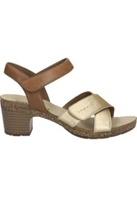 JOSEF SEIBEL - Damen Sandale Grace 01, gold-kombi - gold-kombi
