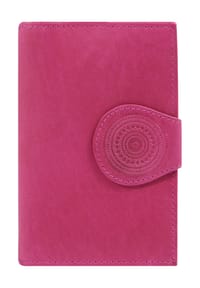 adagio - Geldbörse, Hochformat, Leder, für Damen - magenta