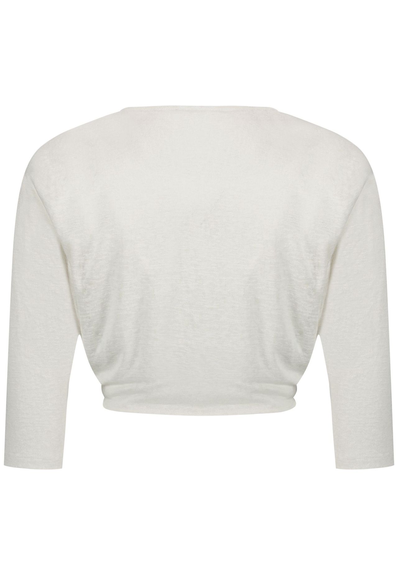 Zero Bolero-Jacke Mit 3/4 Arm, Beige, 42