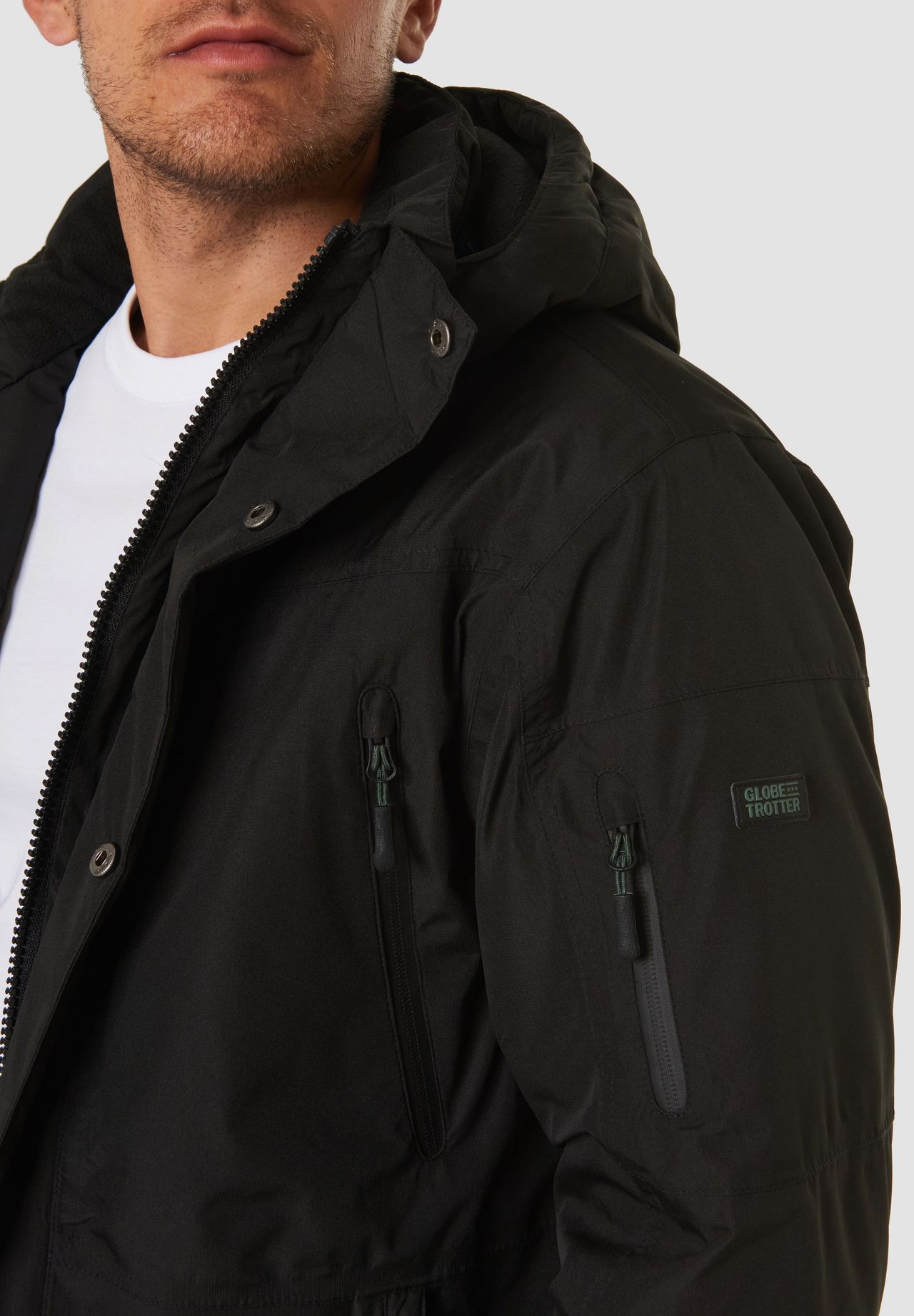 Padded Jacket Winterjacke Herren Globetrotter Steppjacke