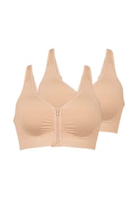 Anita - Bustier 2er Pack Lynn Prothesen BH - Creme / beige