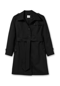 sheego - Trenchcoat - schwarz