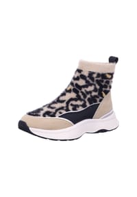 la strada - Stiefelette - beige wooly knit