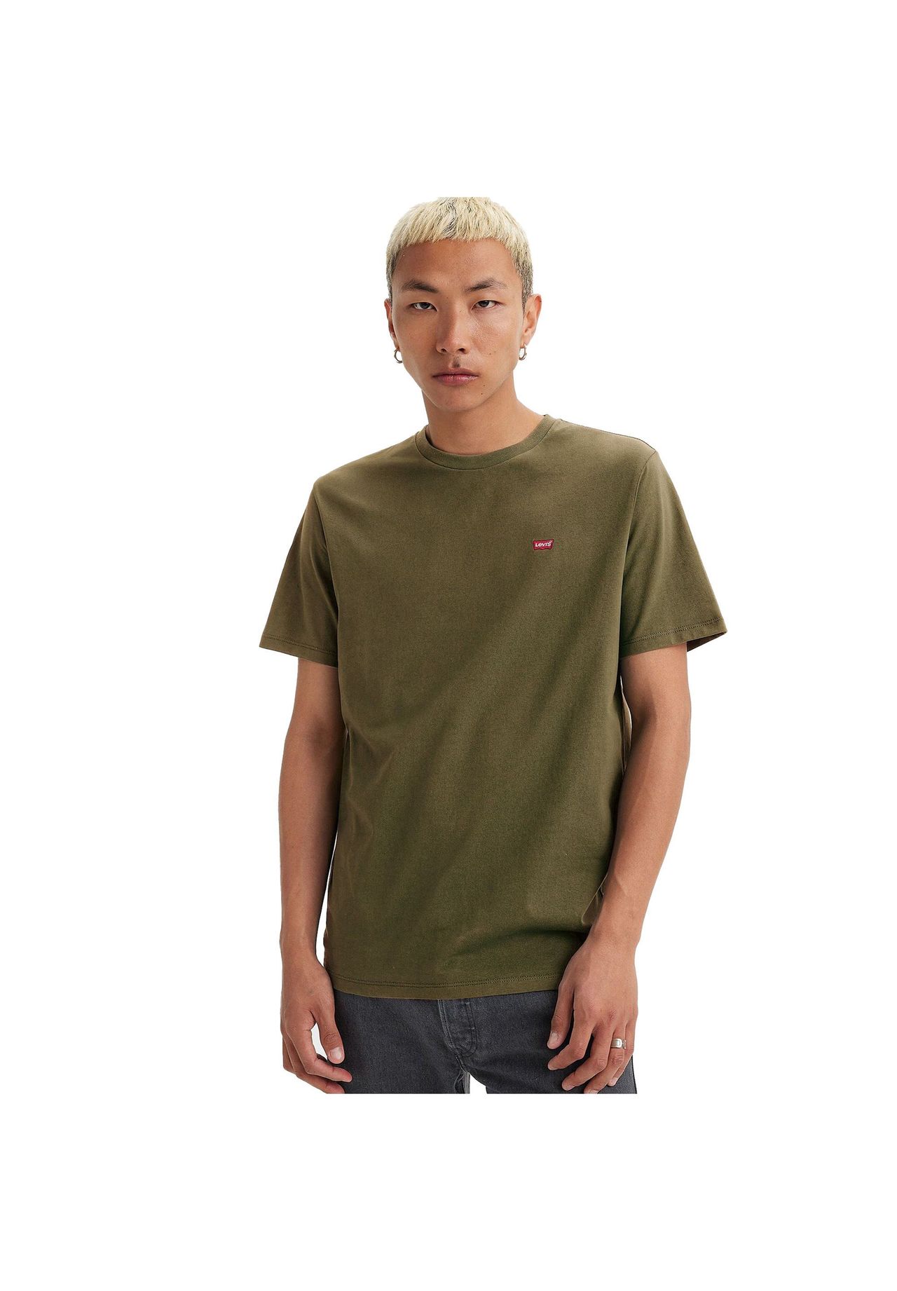 Levi's® T-Shirt, Rundhals, FüR Herren, GrüN, XL