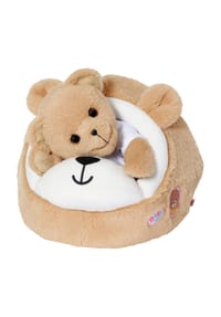 BABY born® -  Puppenschlafsack "Teddy's Sleeping Cave" - BRAUN