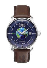 ZEPPELIN - ATLANTIC Herren Automatikuhr "8468-3" - SILBER/BRAUN