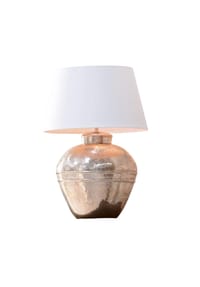 LOBERON - Tischlampe Madison creme/antiksilber - creme/antiksilber