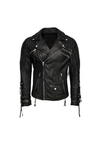 TRUE PRODIGY - Lederjacke Jackson - Schwarz